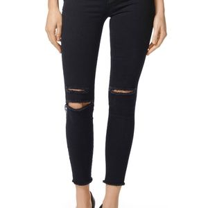 J Brand 8227 Destroyed Crop Skinny Ankle Jeans